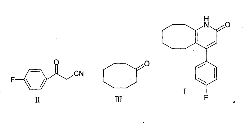 New preparation method of Blonanserin intermediate