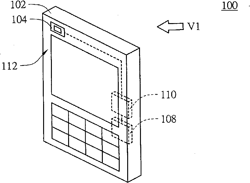 Electronic device with self direction detection function and control method thereof