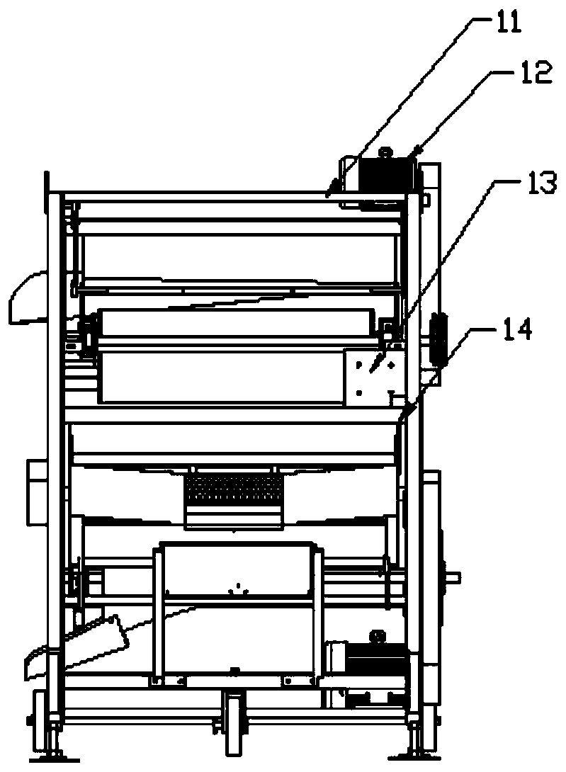 Peanut automatic carefully chosen based gynophore removal adaptive matching control system and method