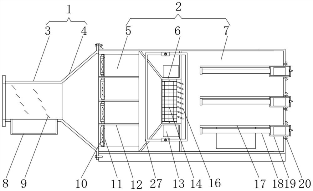 A catalytic oxidation treatment equipment for waste gas treatment