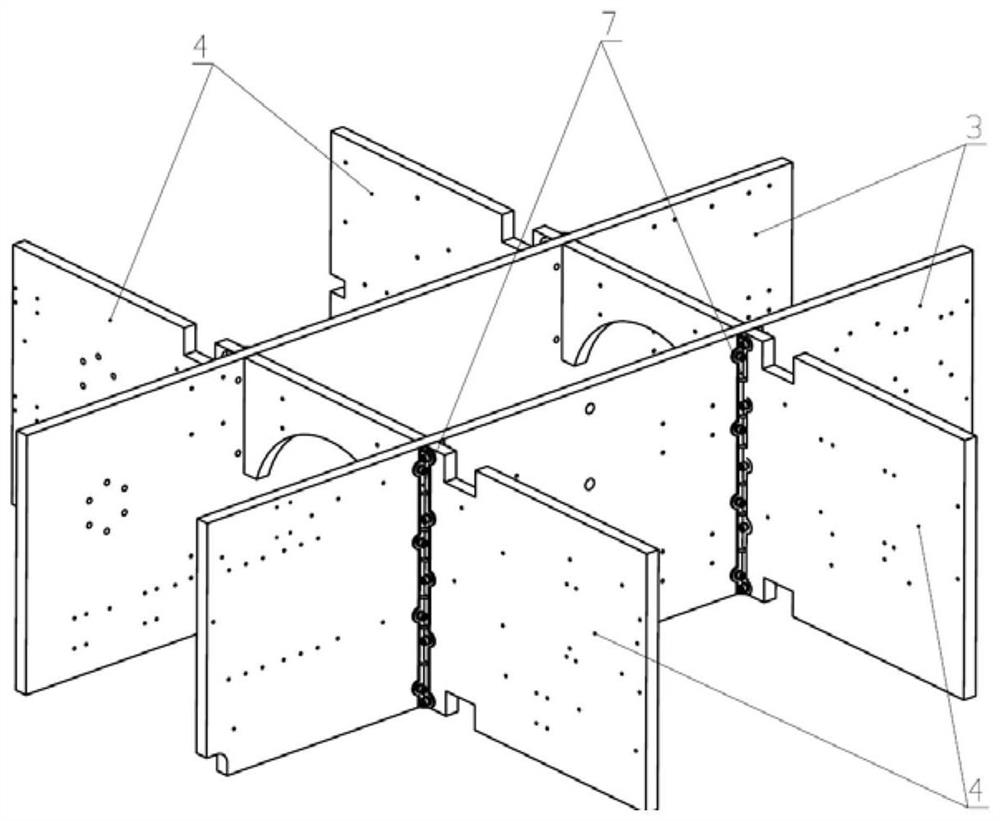 A large-scale commercial remote sensing satellite platform configuration and assembly method