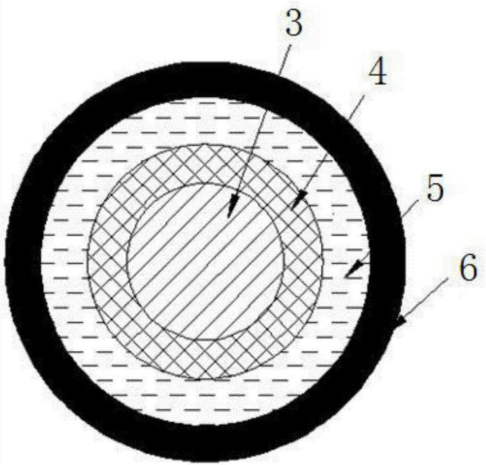 Pre-dilating guide wire and preparation method thereof