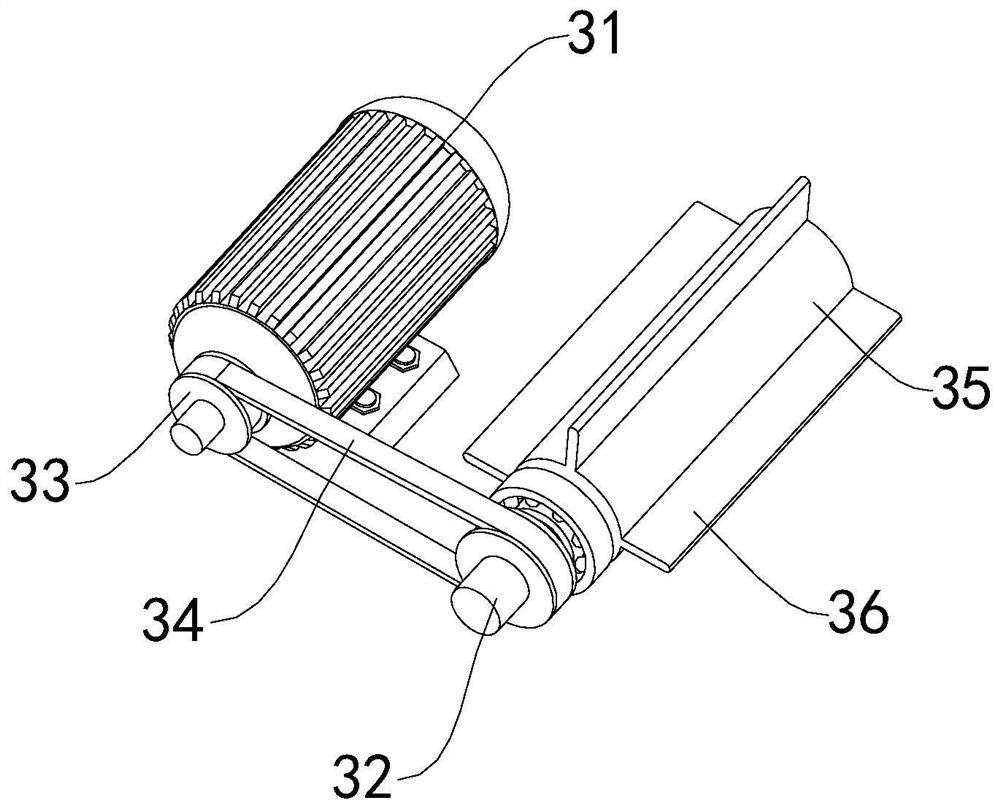 Corn crushing and grinding device