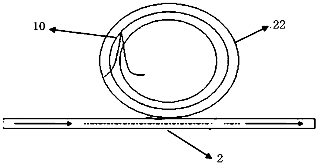 Lymphocyte bio-optical sensor based on photo-fluidic capillary micro-cavity and sensing method thereof