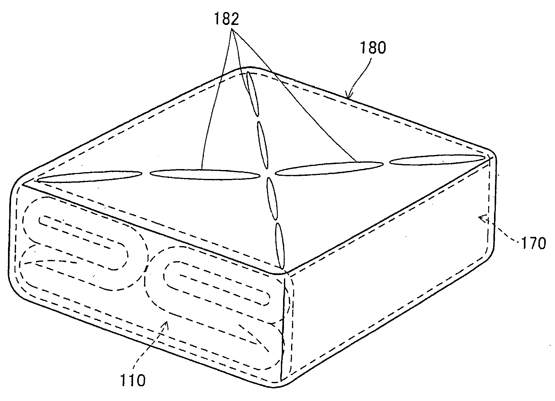 Airbag system, vehicle and method of manufacturing airbag system