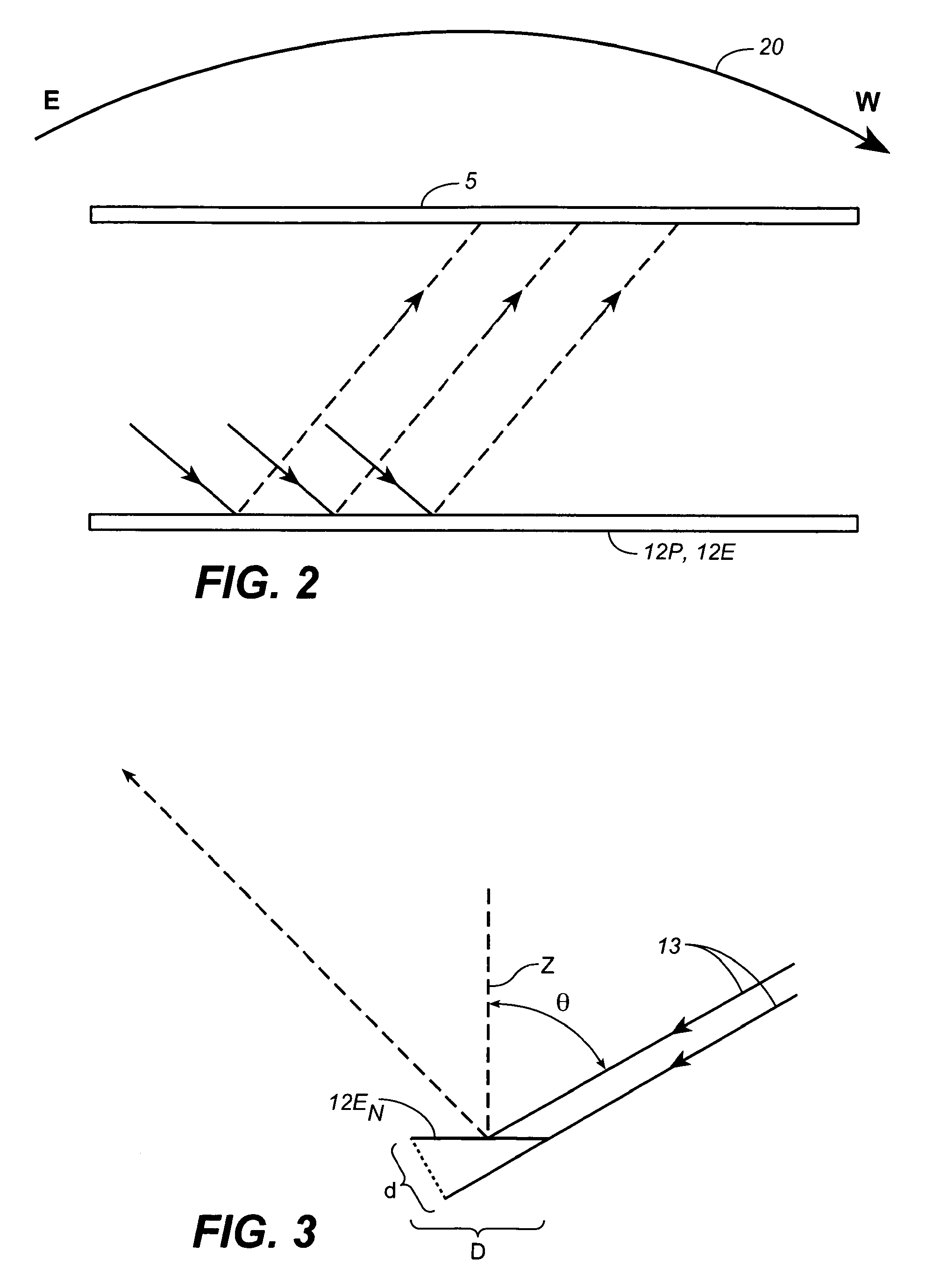 Linear fresnel solar arrays