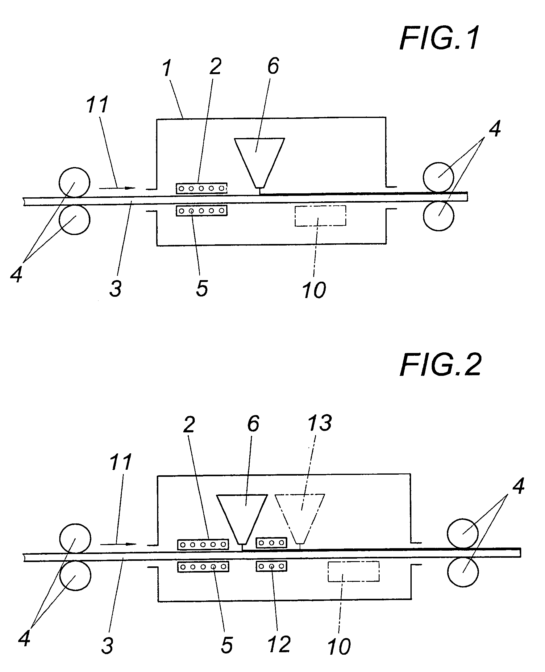 Method for producing a stratified composite material