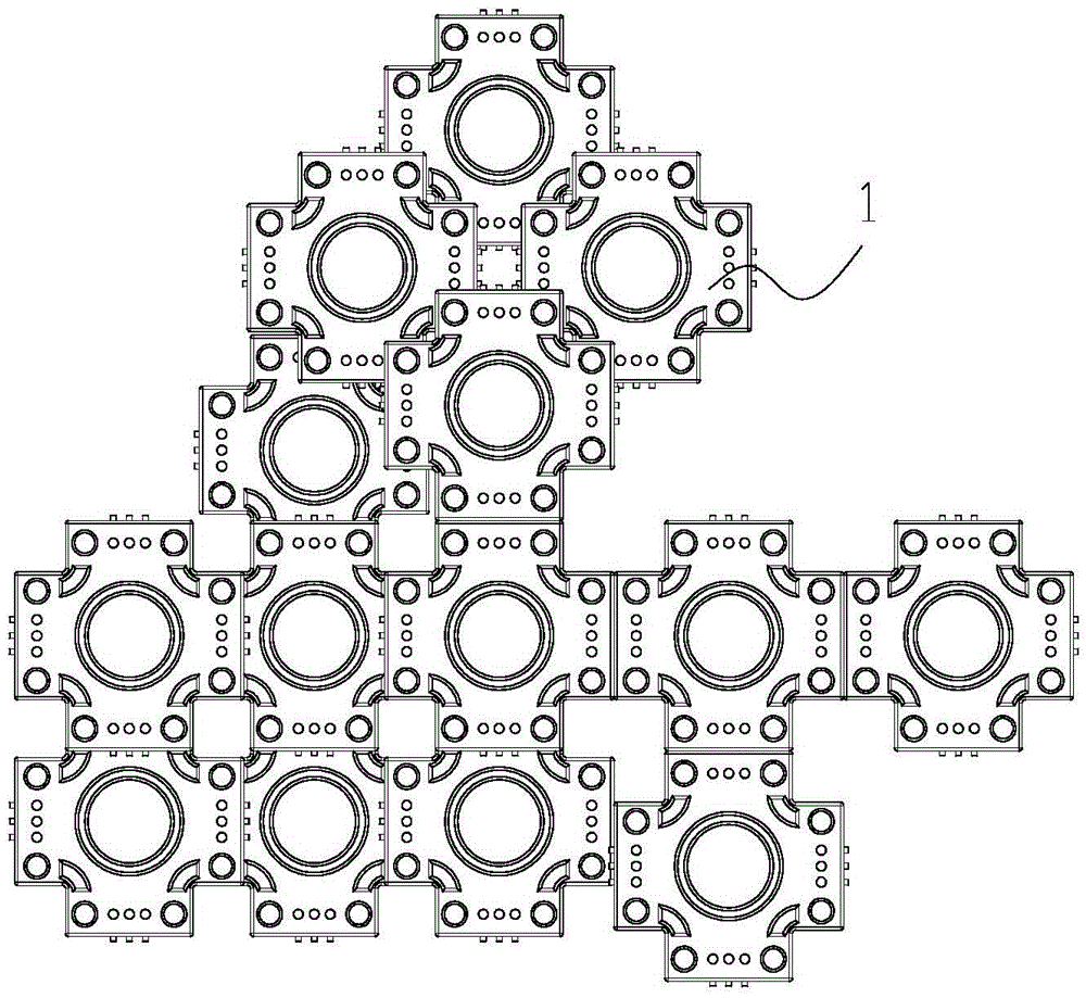 multi-faceted electronic building blocks