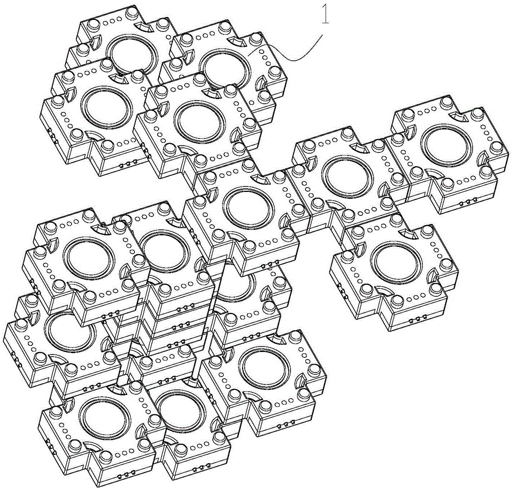 multi-faceted electronic building blocks