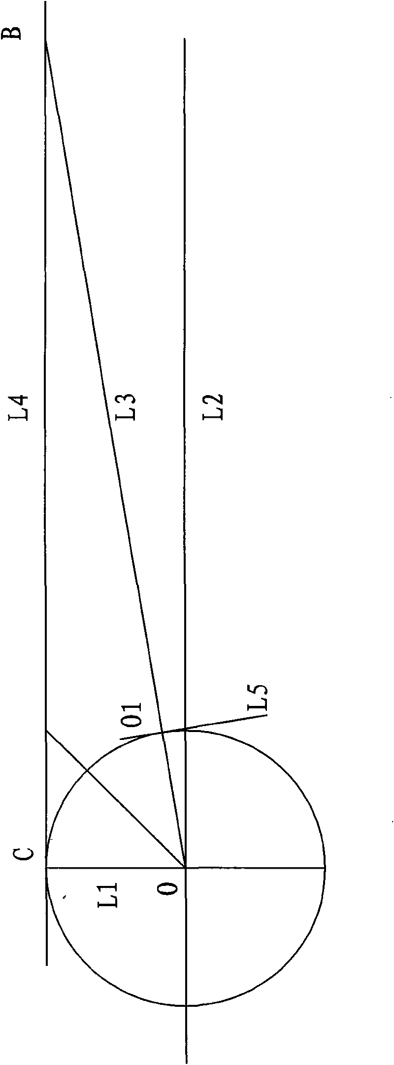 Method for measuring distance of celestial bodies