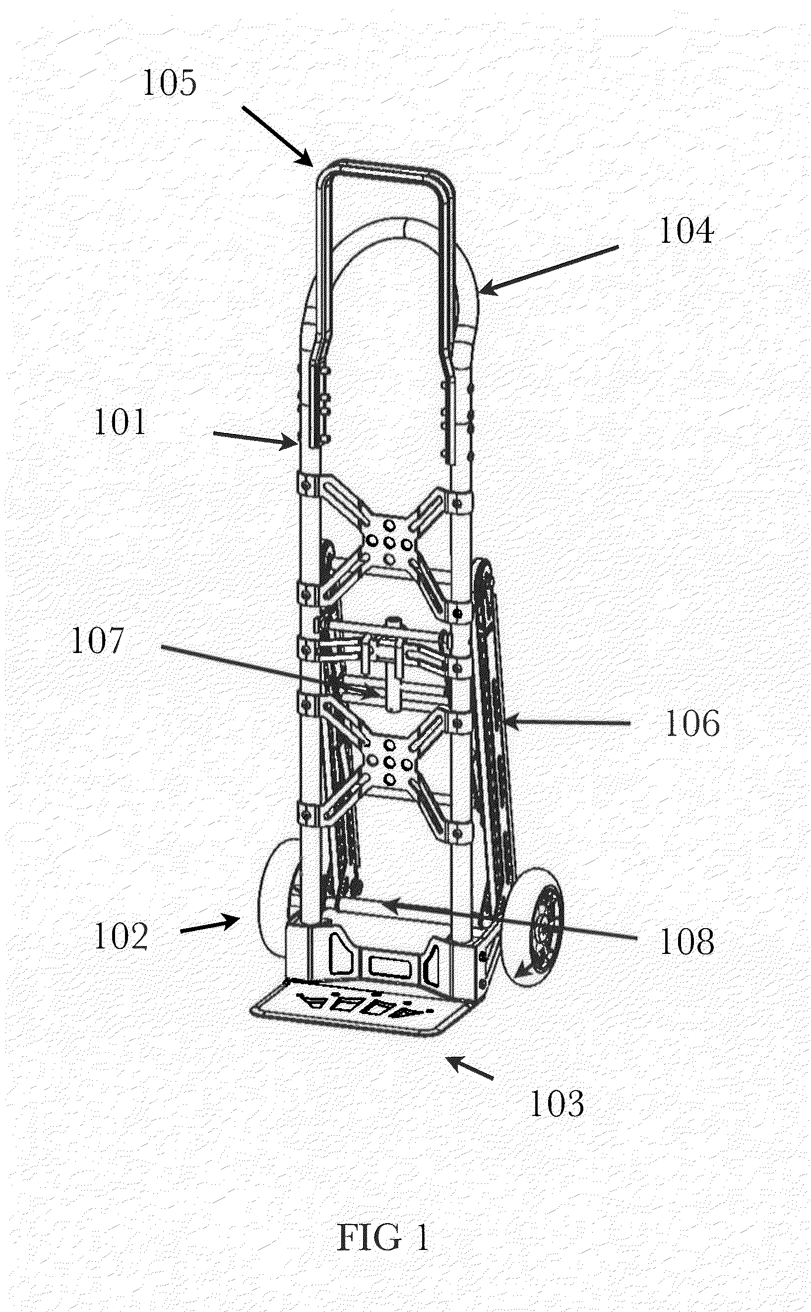 Stair traversing delivery apparatus