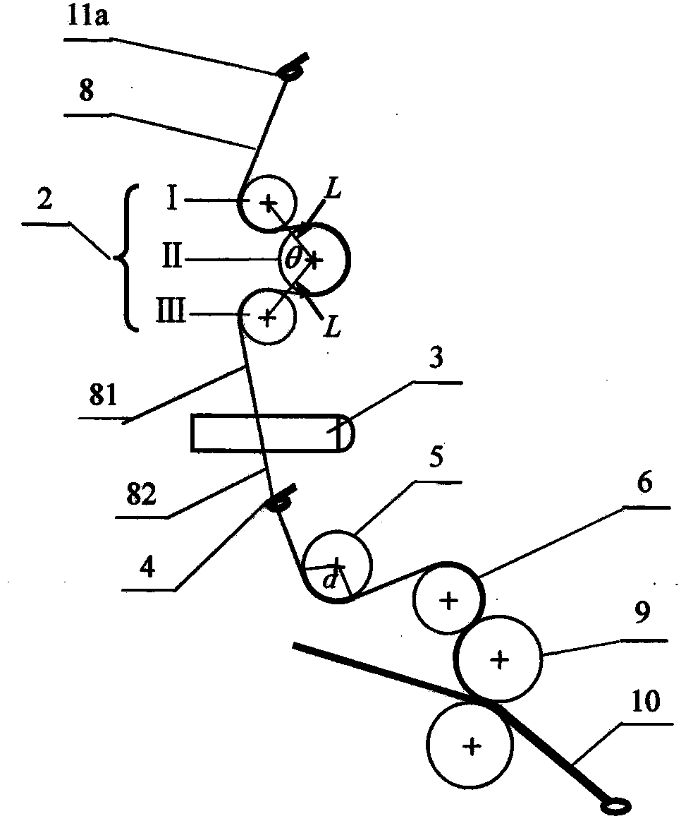 Filament beam splitting two-axis unfolding device and application