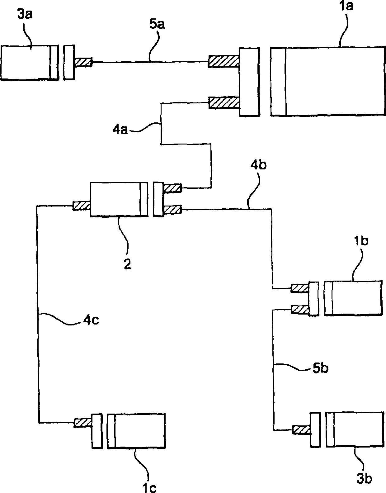 Optical communication bus network for avionic equipment