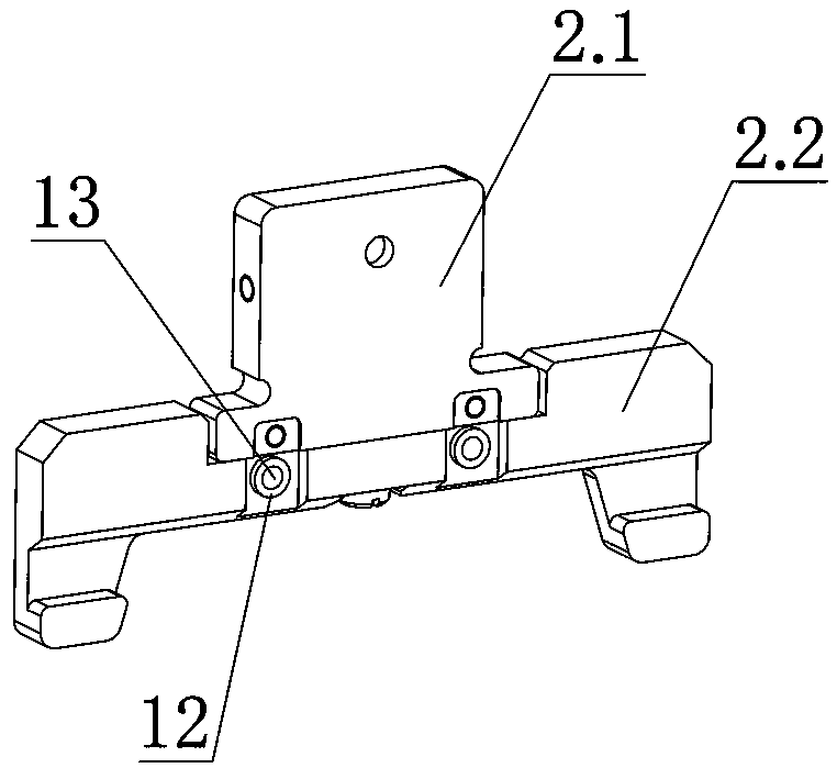 Automatic recognition mechanical gripper special for tray