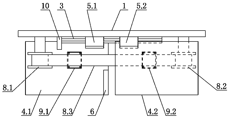 Automatic recognition mechanical gripper special for tray