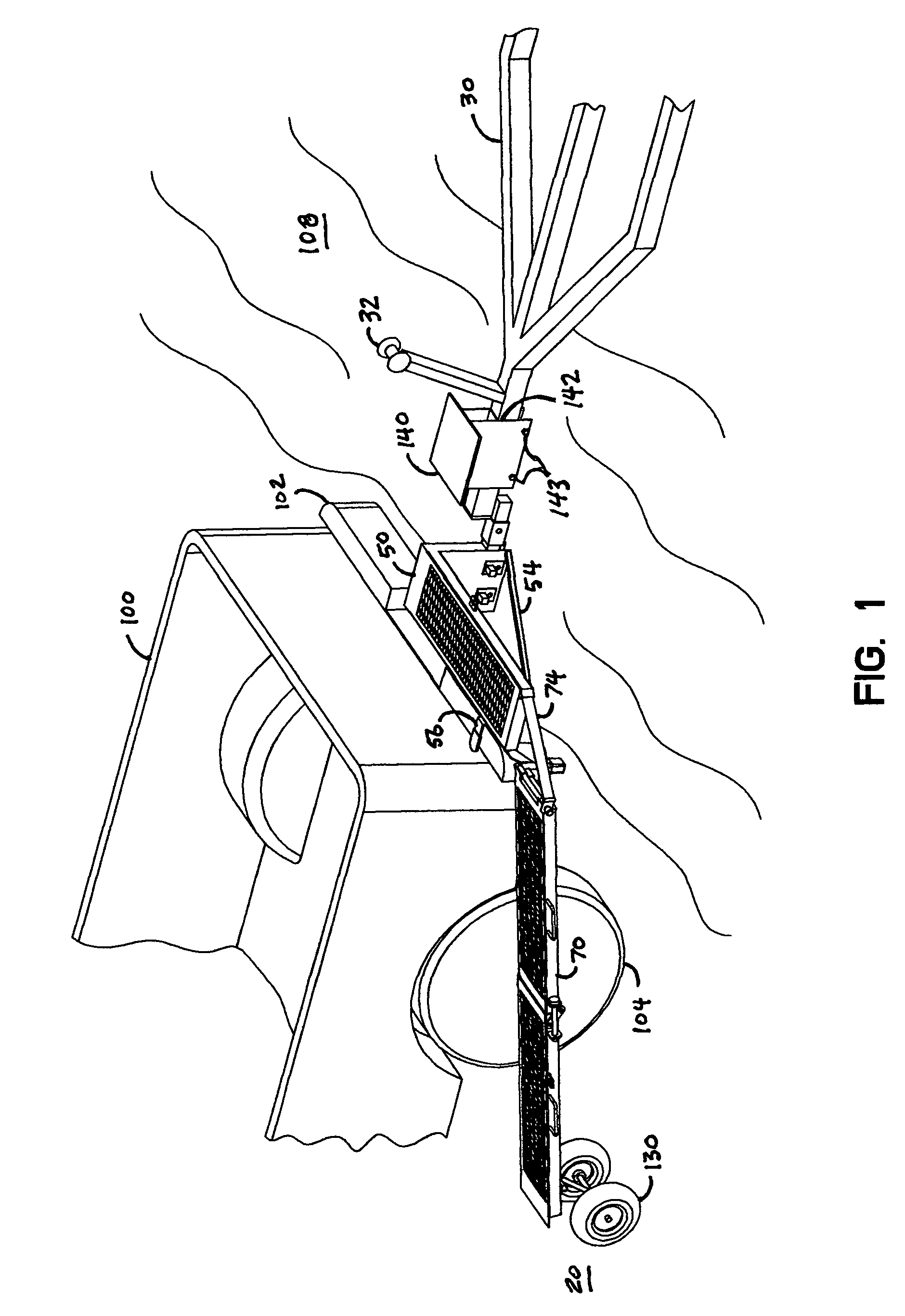 Boat trailer hitch ramp assembly