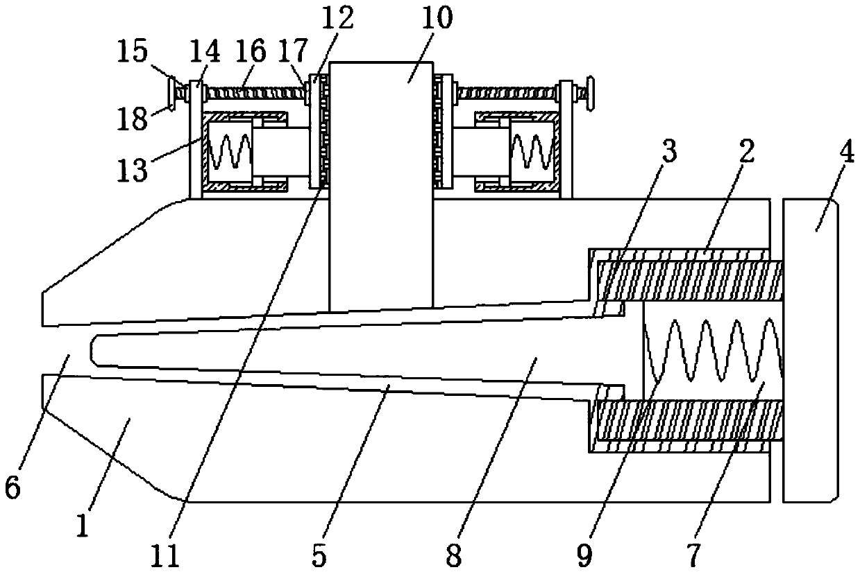 Anti-blocking water supply nozzle of pig aqueous feed feeder