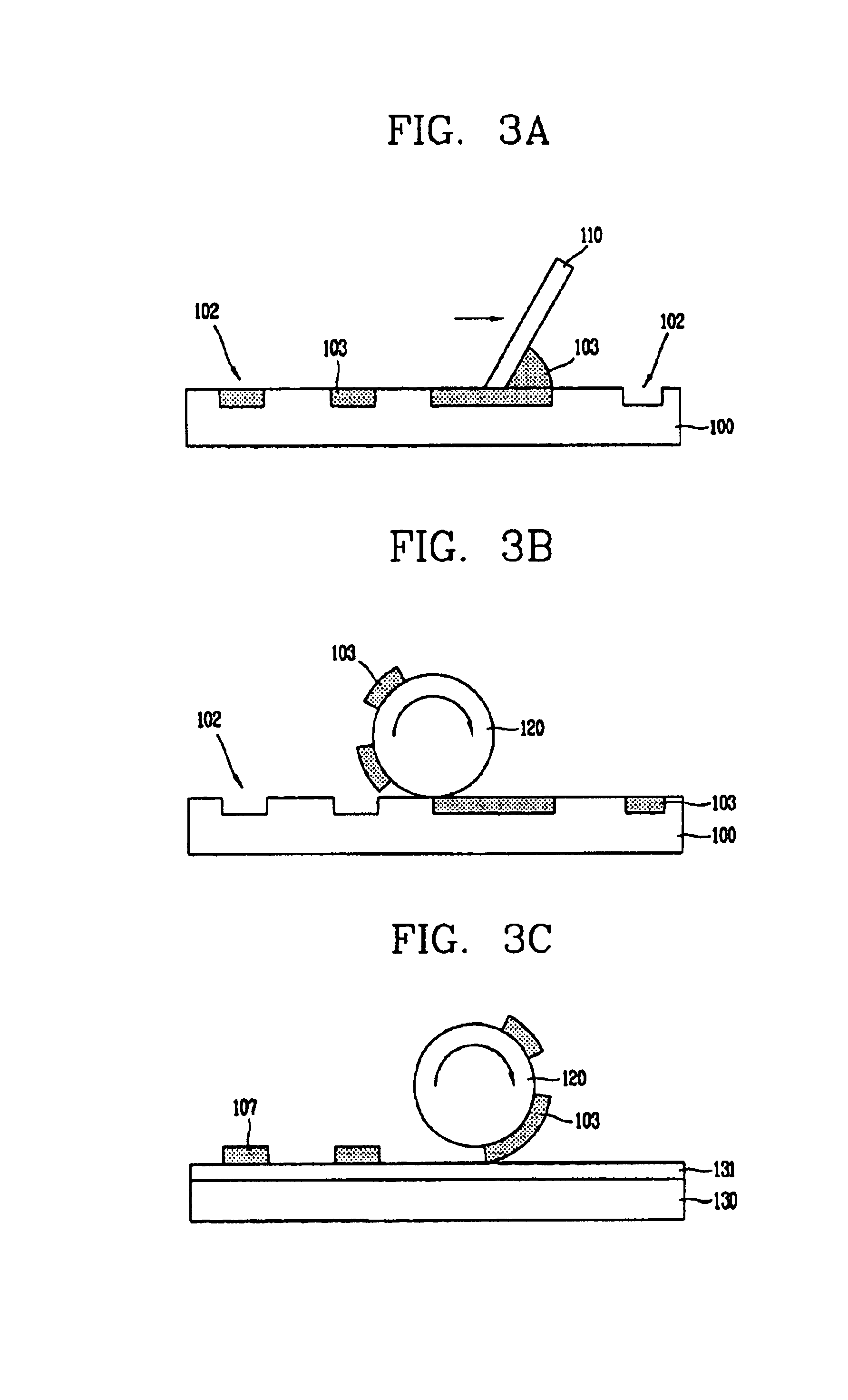 Method for forming pattern using printing process