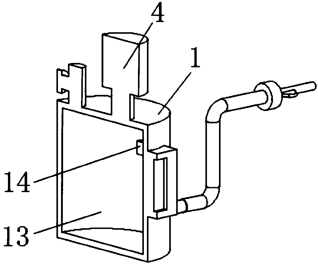 Novel anesthetic needle device capable of continuous injection for an anesthesiology department