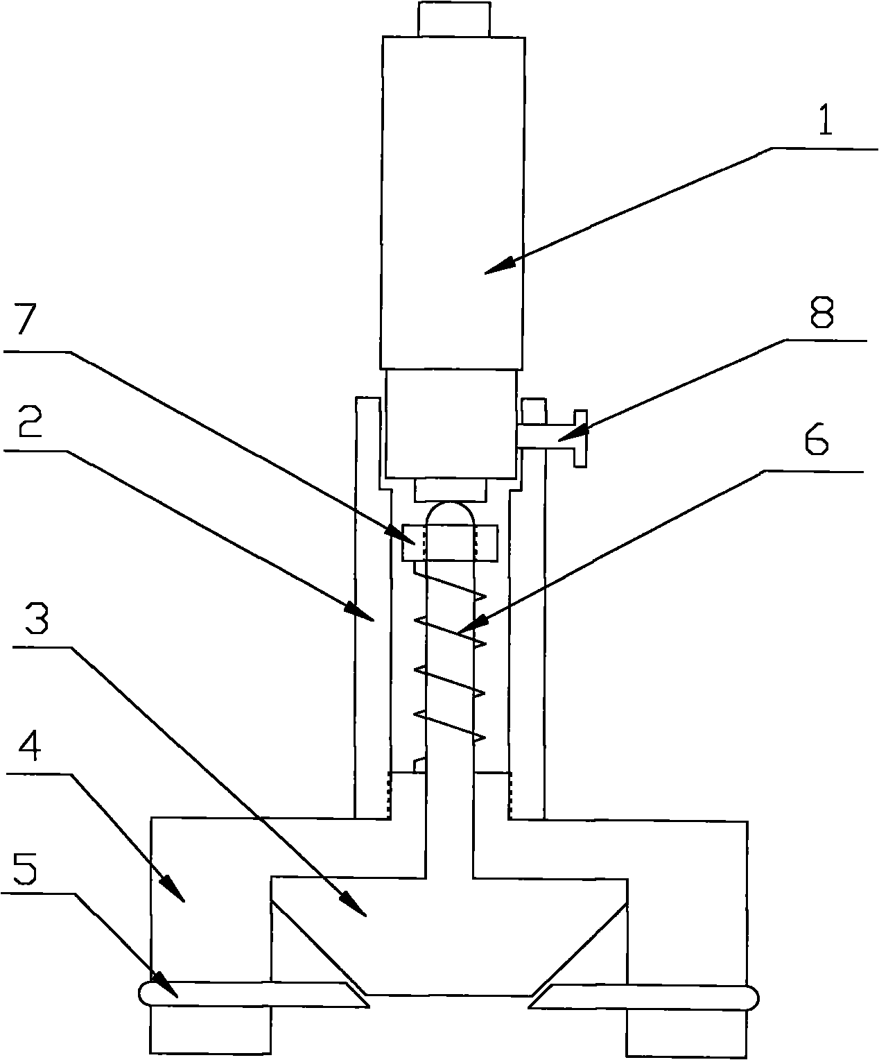 Calibration device for rock radial deformation sensor