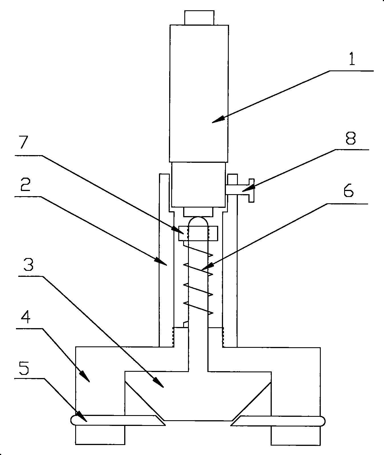 Calibration device for rock radial deformation sensor