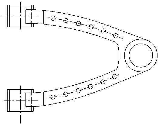 Bionic lightweighting steering system