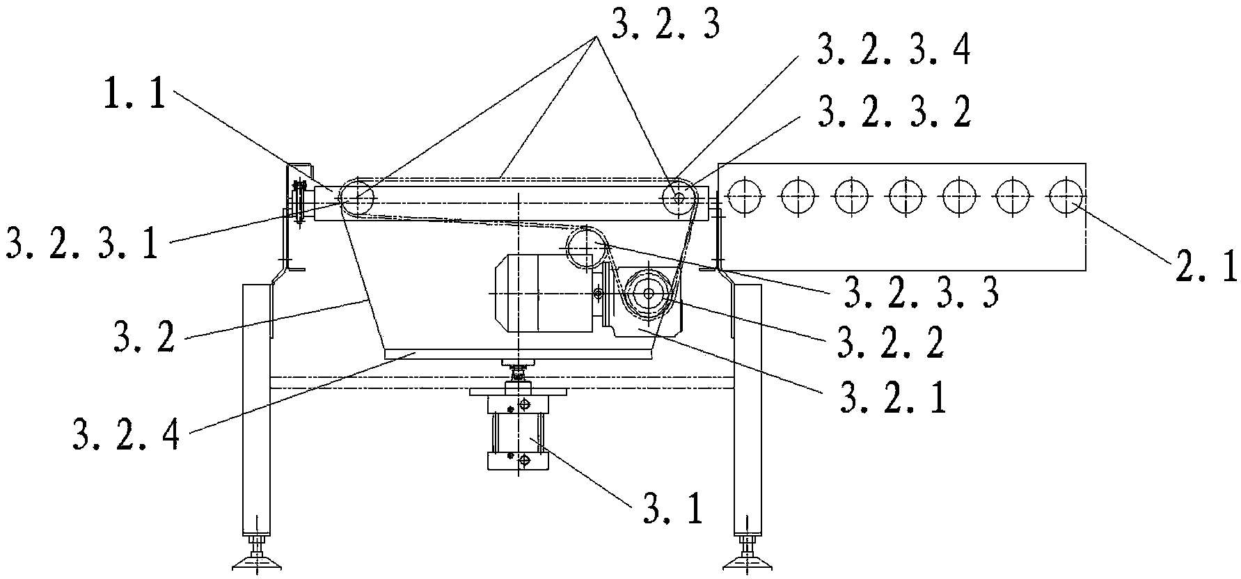 Sorting device for automobile hubs