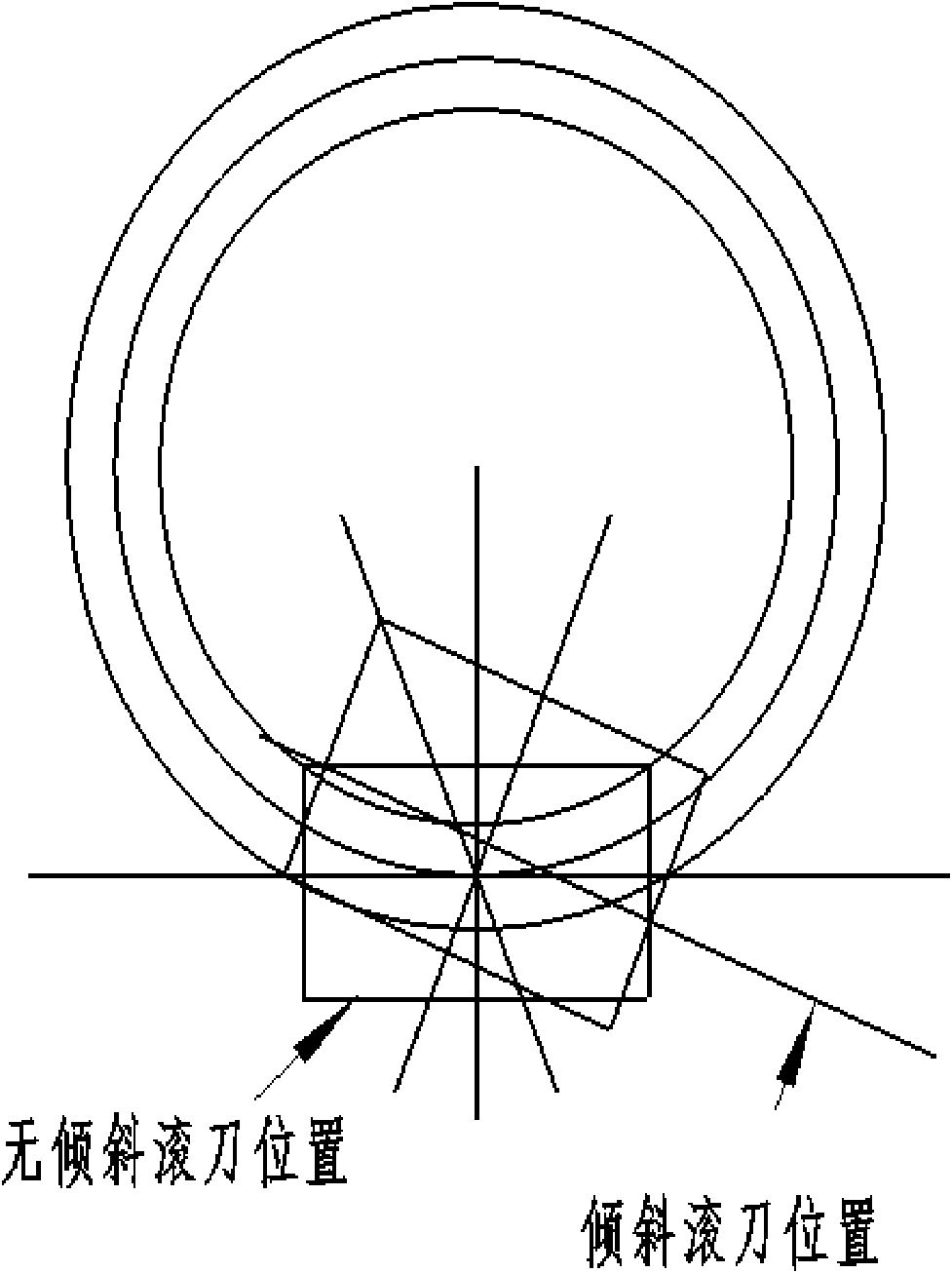 Numerical control gear hobbing processing control device and processing control method for face gear