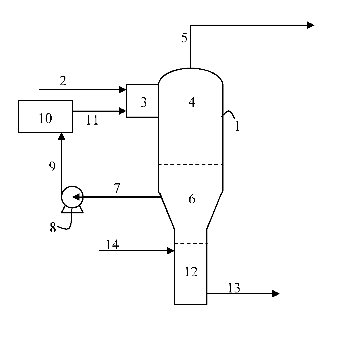 Process for separating solids from valuable or harmful liquids by vaporisation