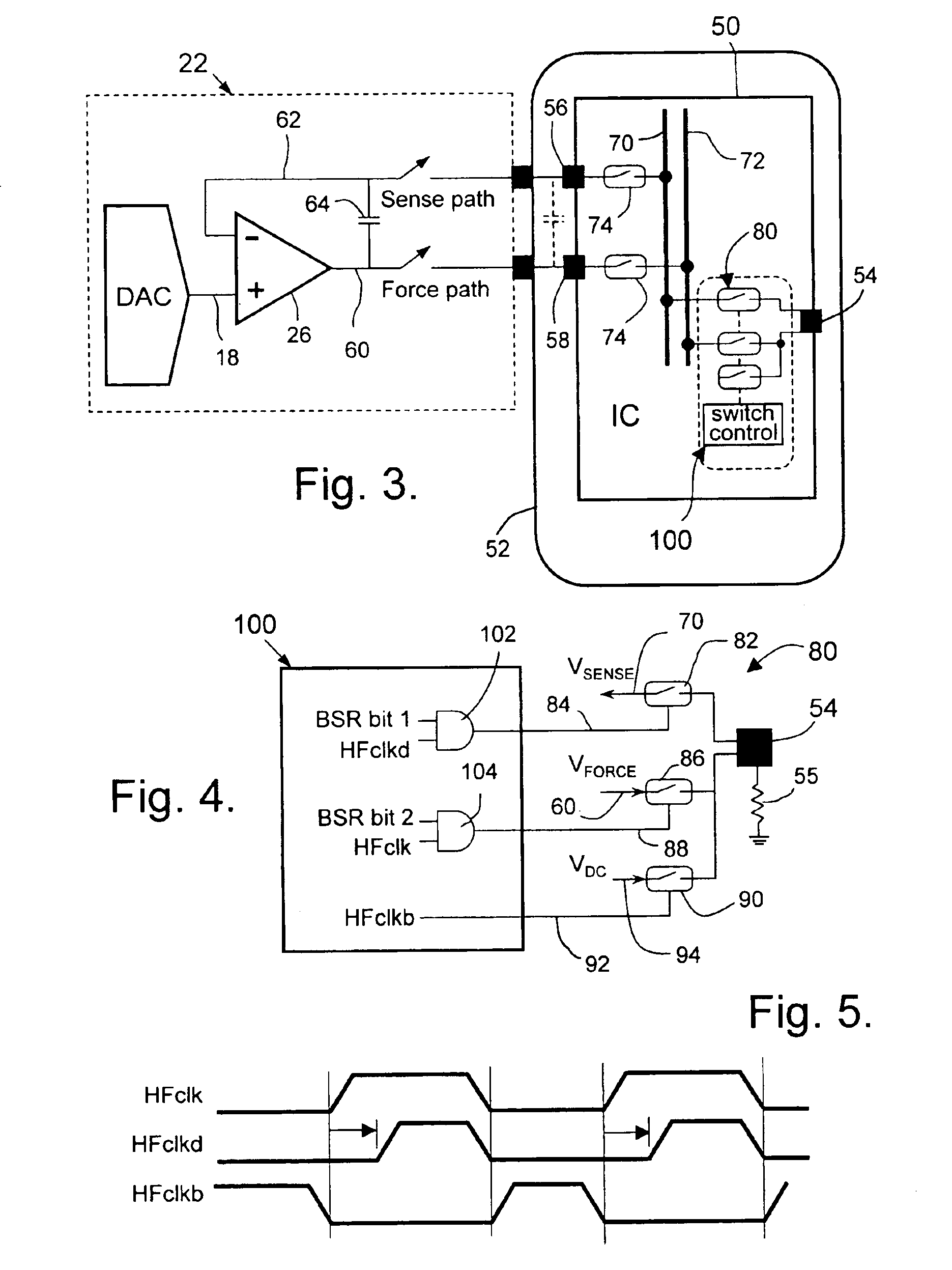 Circuit and method for accurately applying a voltage to a node of an integrated circuit