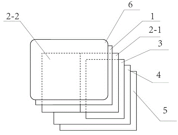 Non-tearing logistics label without backing paper