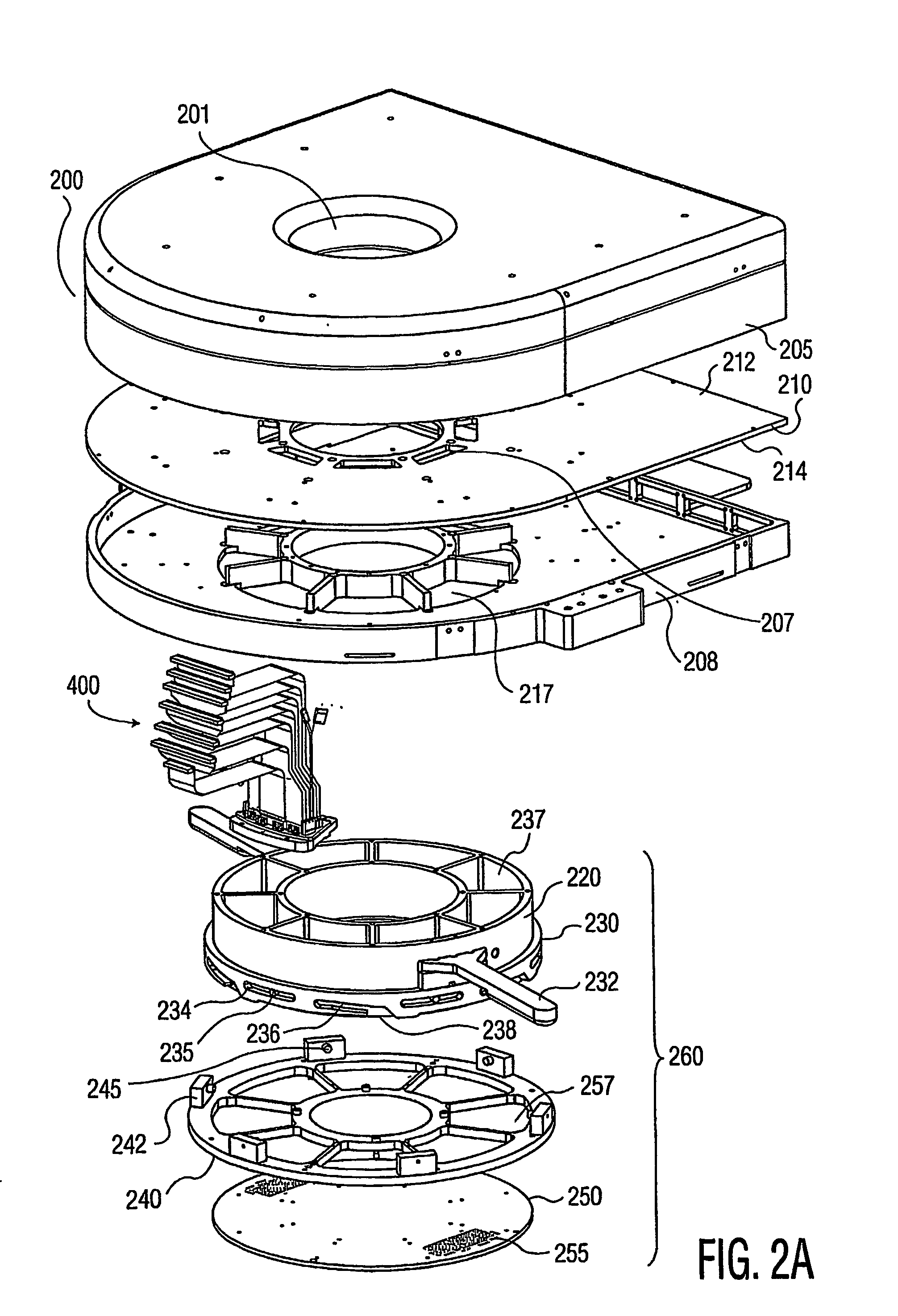 Flexible test head internal interface