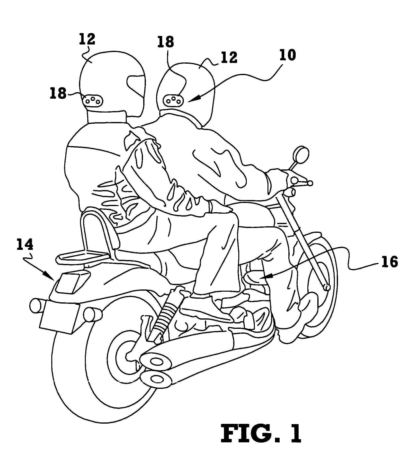 Brake light warning system for safety helmets and method of operation