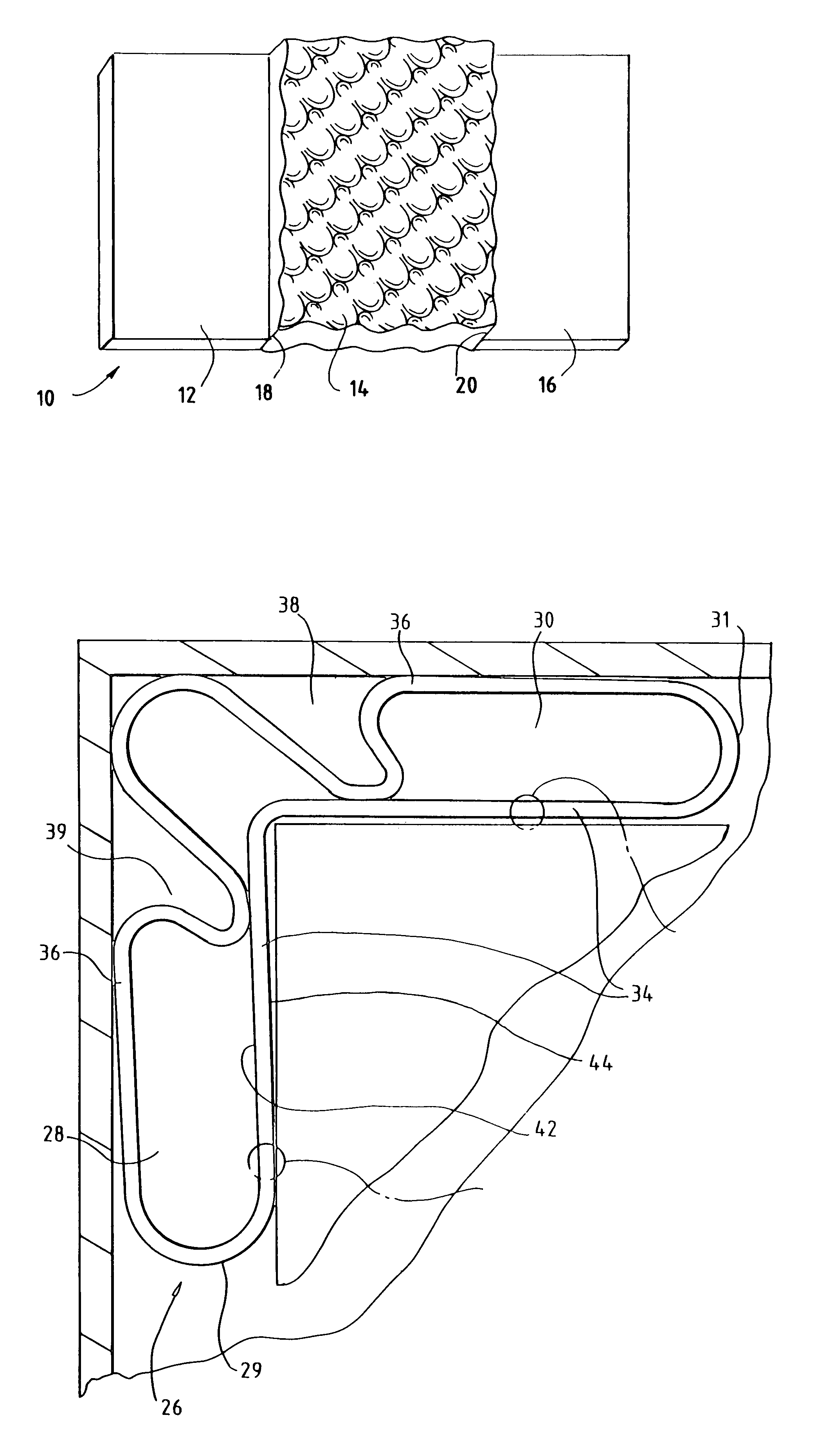 I-beam wall corner post