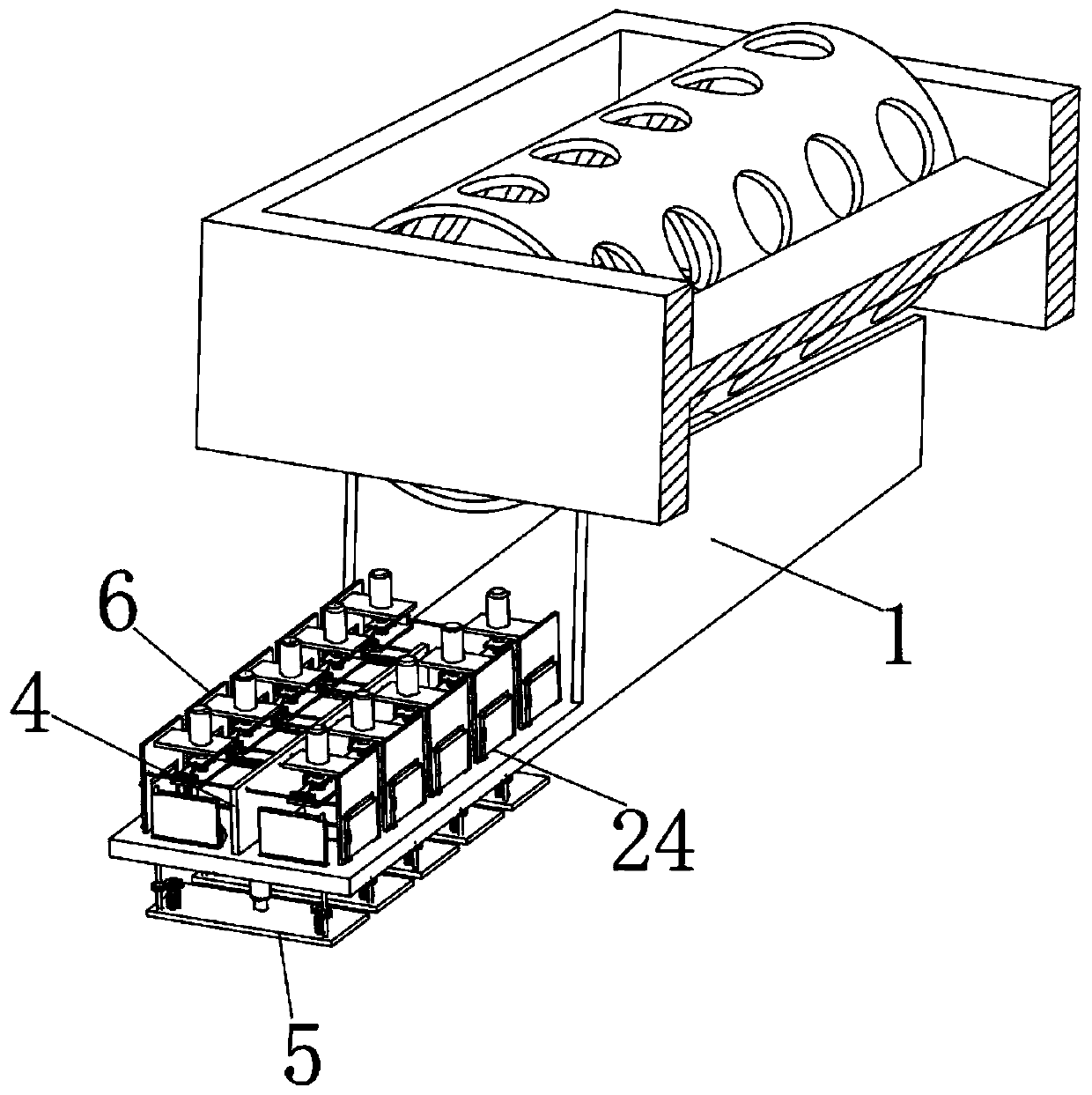 Citrus selection device for citrus processing