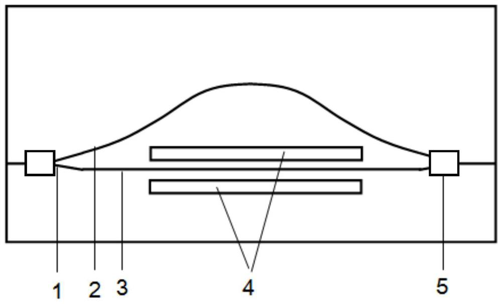 An optical wavelength detector based on lithium niobate optical waveguide and its detection method