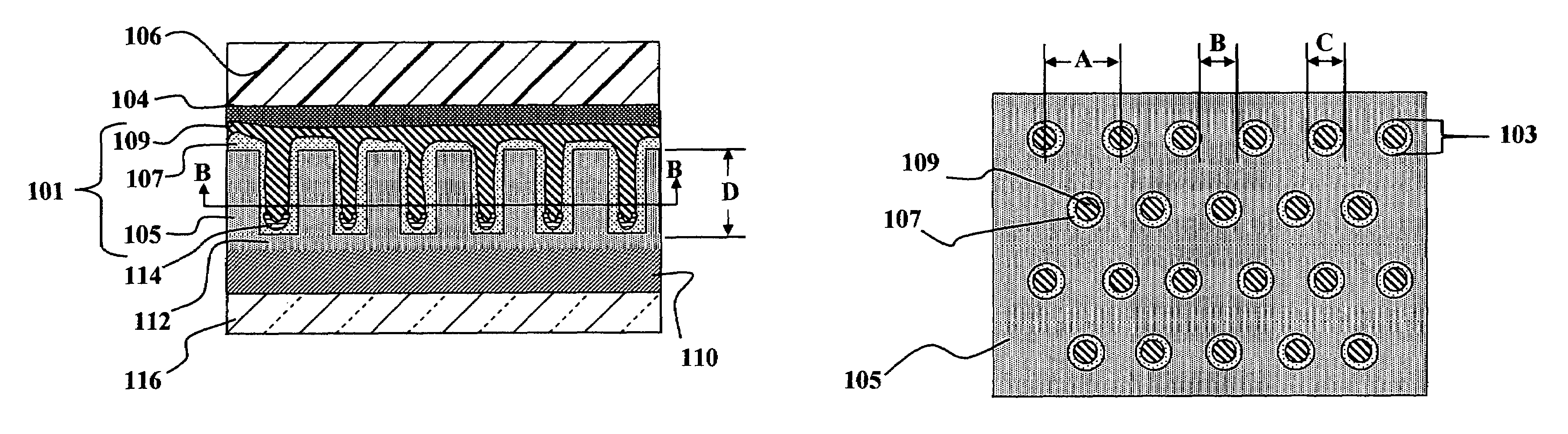 Photovoltaic devices fabricated from nanostructured template