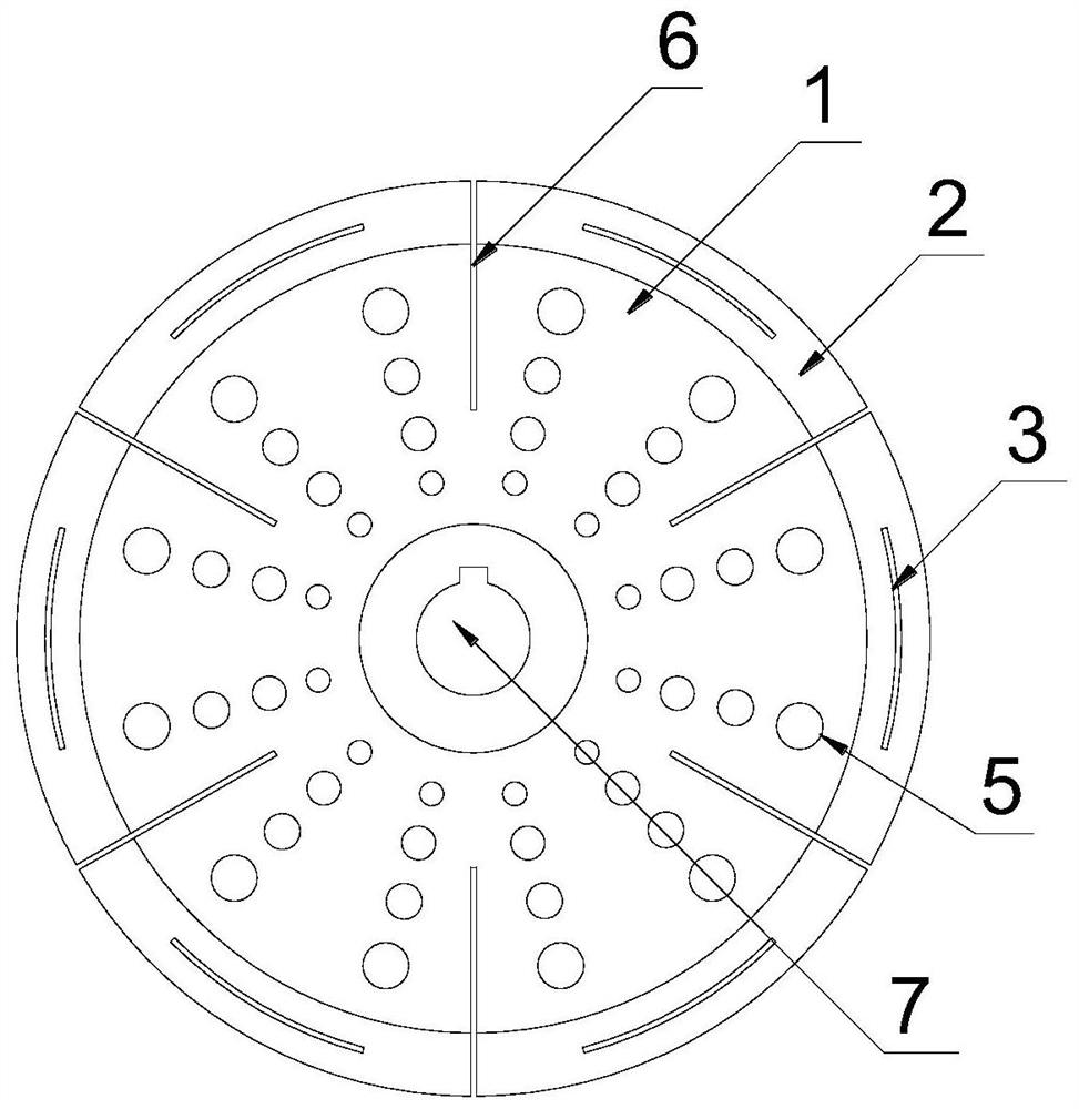 A high-efficiency cutting diamond saw blade