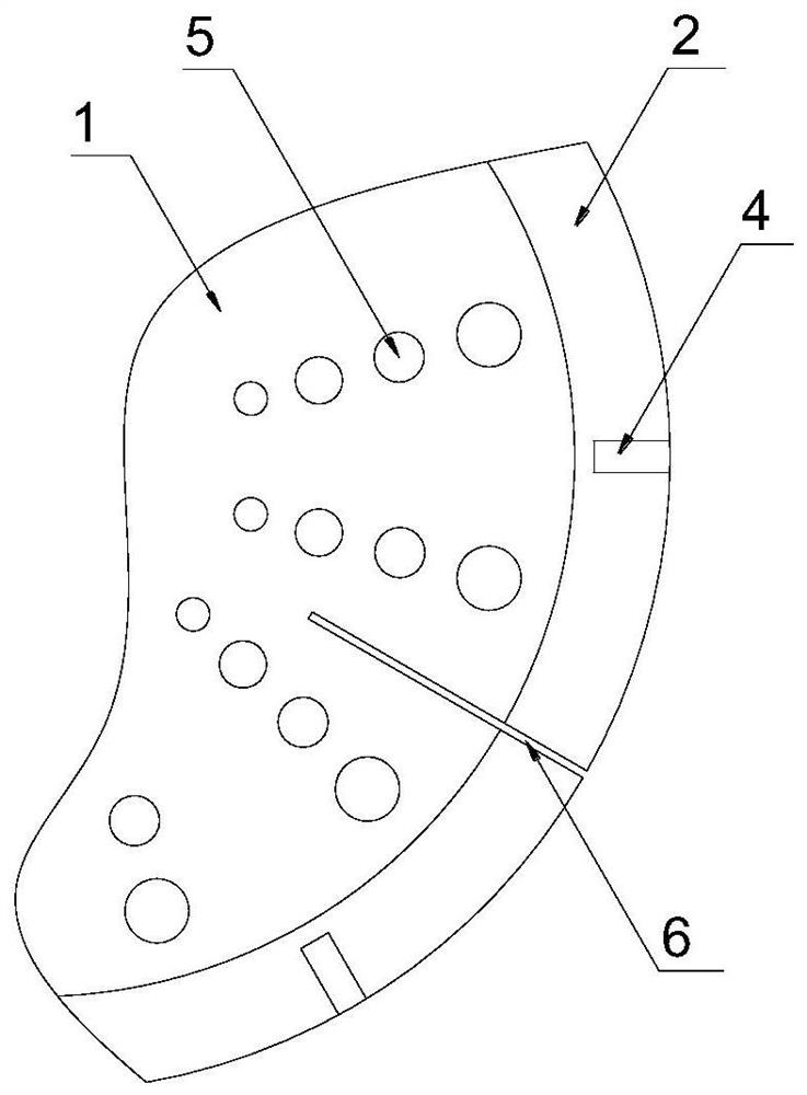 A high-efficiency cutting diamond saw blade