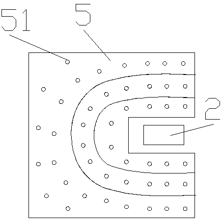 Circuit breaker with arc extinguishing effect