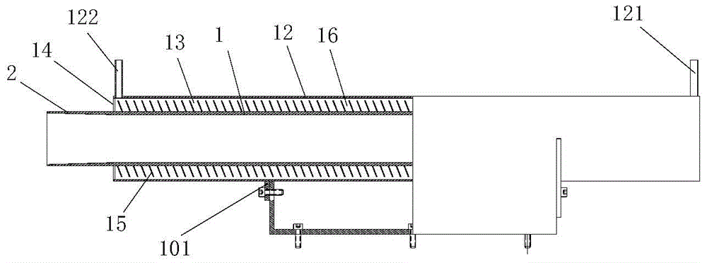 Crude oil pipeline ball passing and wax removal simulation experiment device and experiment method