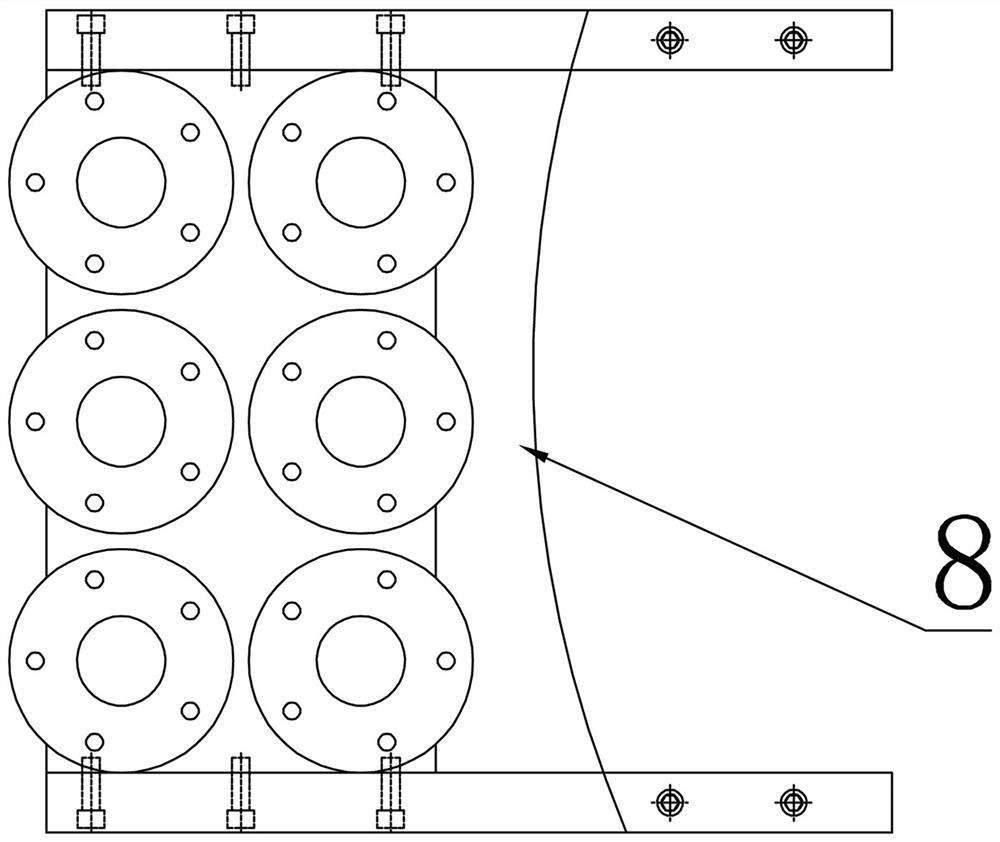 Hub flange plate combined machining center