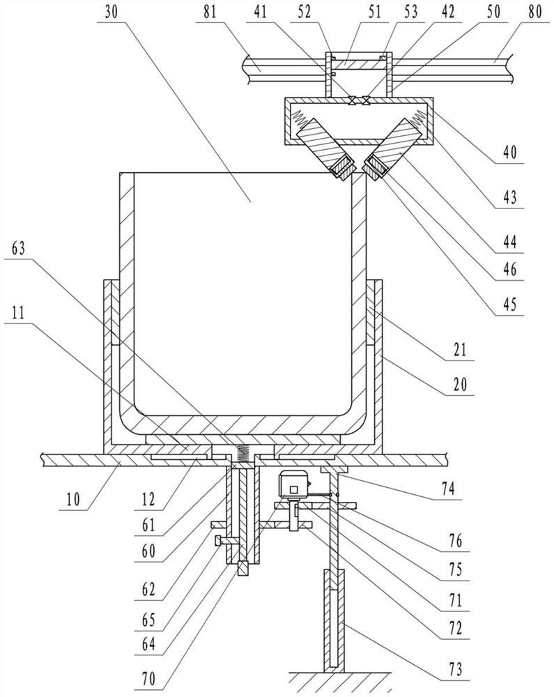 Glass product polishing device