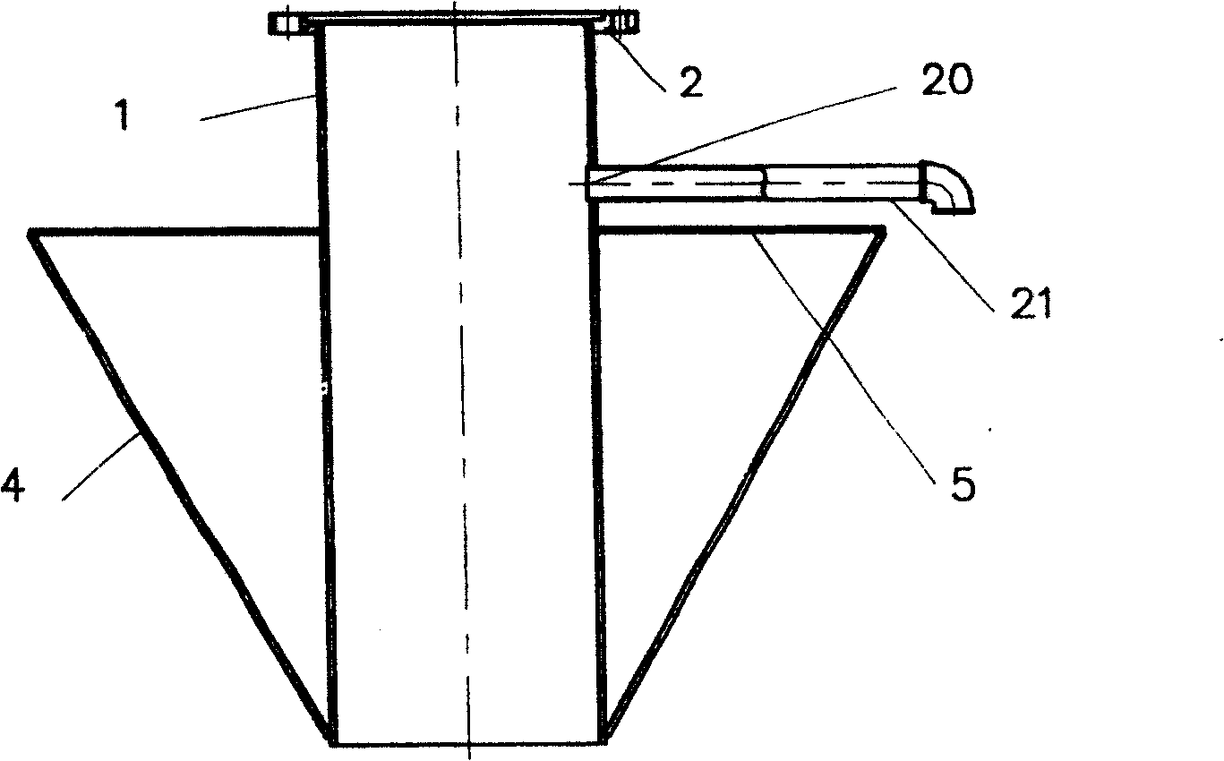 Foam pushing device of floatation machine