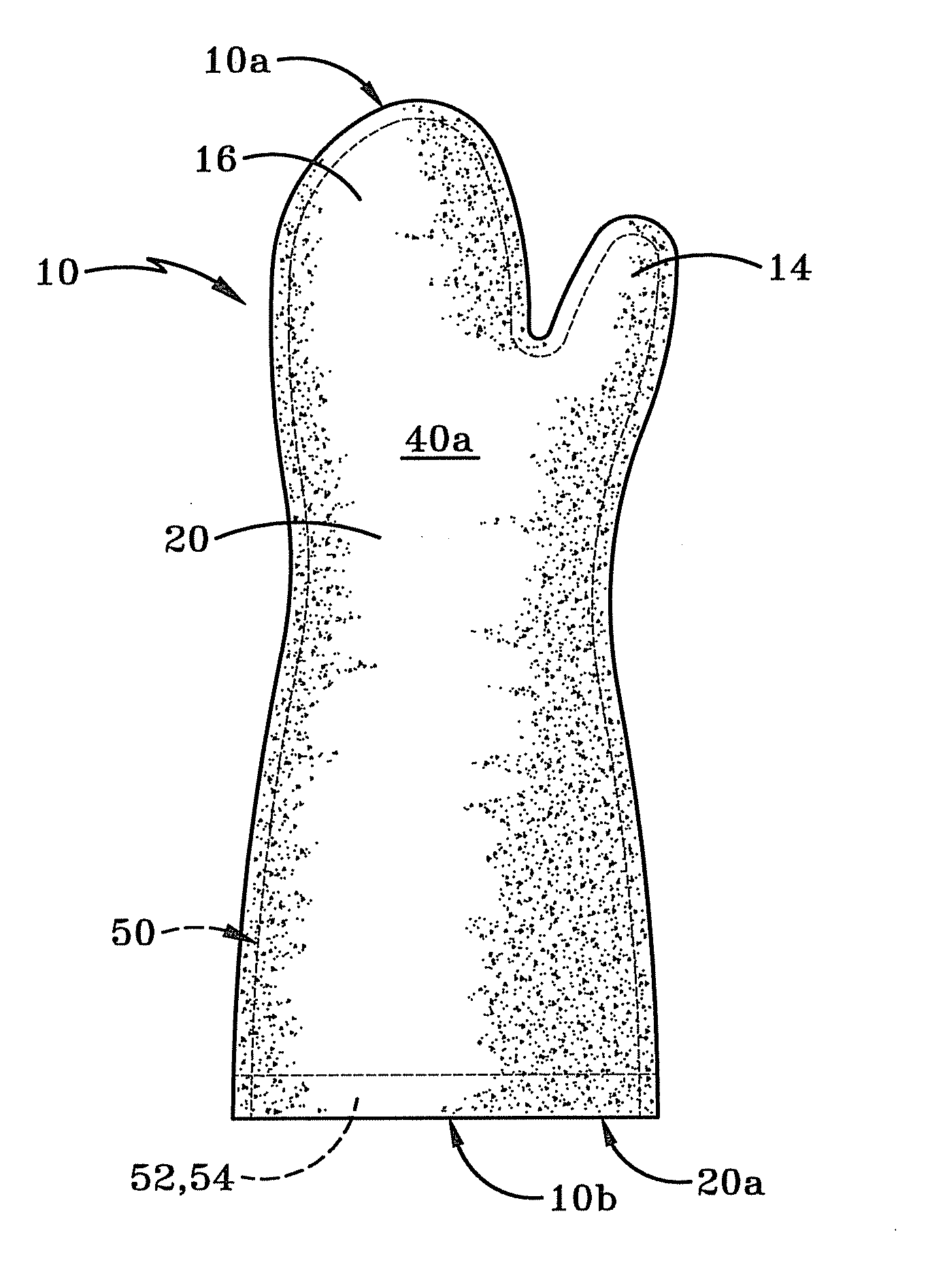 Protective glove and method of manufacturing the same