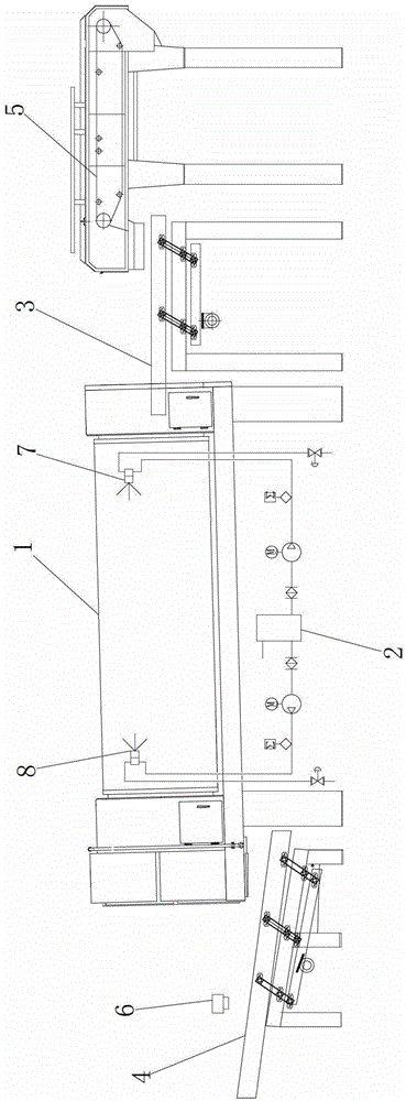 Tobacco leaf loose moisture regain equipment and its water adding control method