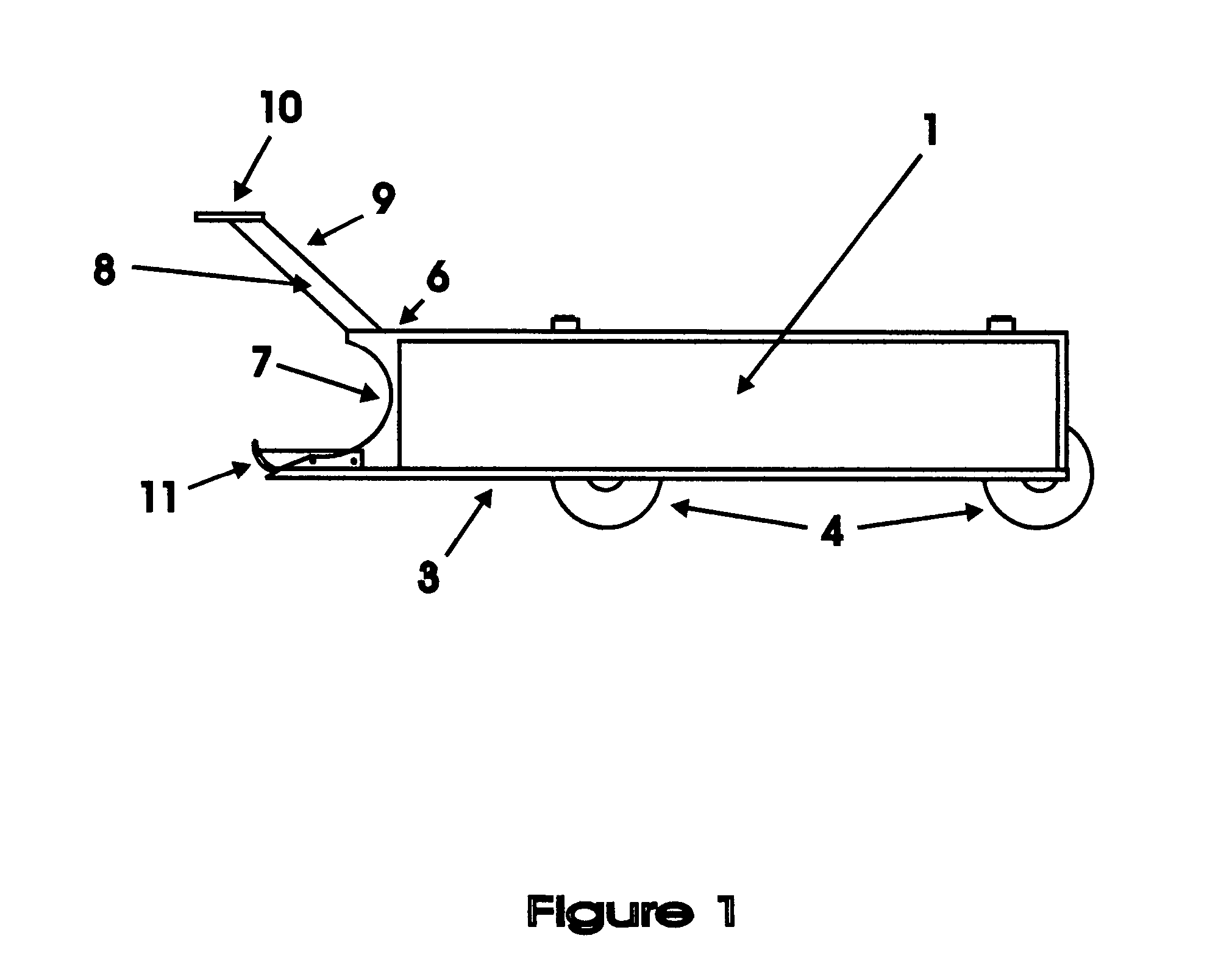 Brush clearing shear for four wheel all terrain vehicle