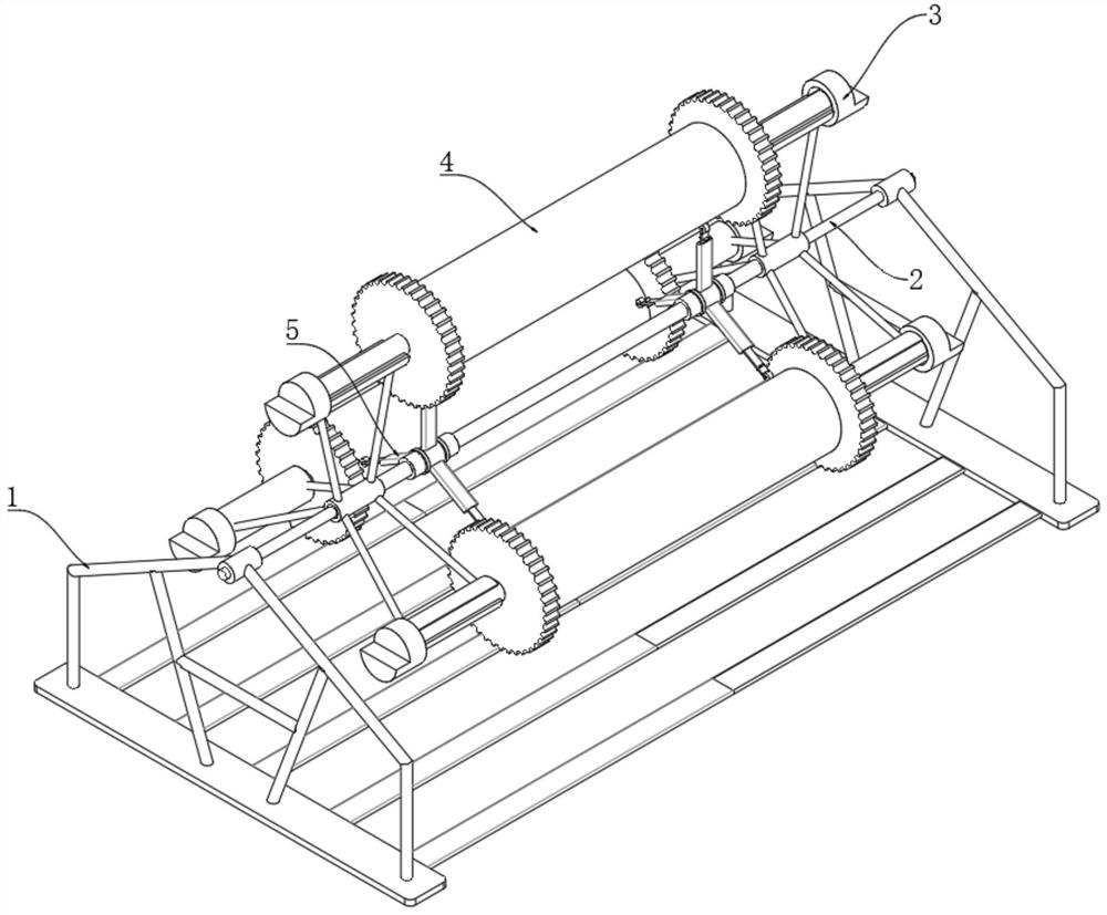 Replacing and bundling integrated winding drum equipment for spinning