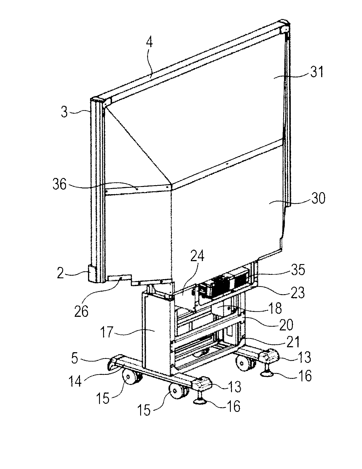 Projection-type video display apparatus