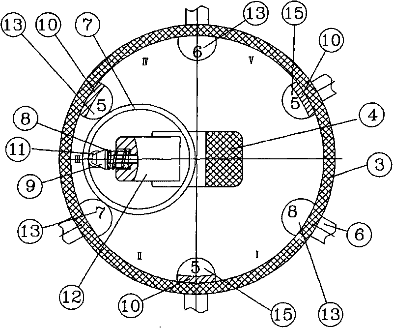 Linked linear voltage regulation non-excitation tap switch